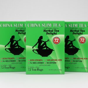 China Slim Tea Extra Strength 72 Tea Bags